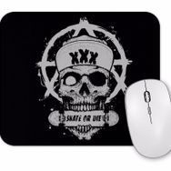 Baskı Dükkanı Skate Skull Mouse Pad