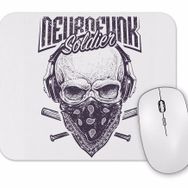 Baskı Dükkanı Skull Soldier Soldado Caveira Mouse Pad