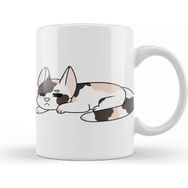 Baskı Dükkanı Sleeping Calico Kitten Cat Kupa