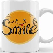Baskı Dükkanı Smile Komik Imoji Kupa