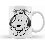 Baskı Dükkanı Snoopy Cute Smile Snoopy By Kuh Kupa