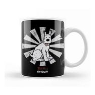 Baskı Dükkanı Snowy Retro Japanese Tintin Kupa