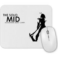 Baskı Dükkanı Solo Mid Akali Mouse Pad