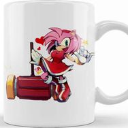 Baskı Dükkanı Sonic the Hegdehog Amy Kupa