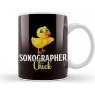 Baskı Dükkanı Sonographer Chick Sonography Ultrasound Echography Medicine Kupa