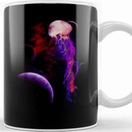 Baskı Dükkanı Space Fish Kupa