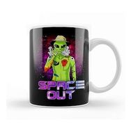 Baskı Dükkanı Space Out Hipster Alien Smoking Spacing Out Hipster Ufo Kupa