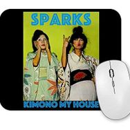 Baskı Dükkanı Sparks Kimono My House Mouse Pad