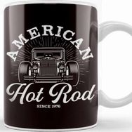 Baskı Dükkanı Speed Vehicle Hot Rod Classic Old American Cars Automobile Kupa