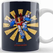 Baskı Dükkanı Starscream Retro Japanese Transformers Kupa