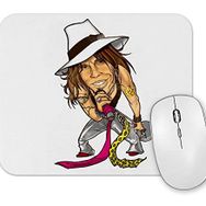 Baskı Dükkanı Steven Tyler Mouse Pad