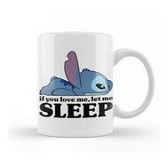 Baskı Dükkanı Stitch Sleepy Kupa