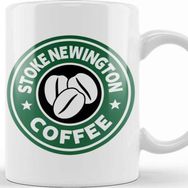 Baskı Dükkanı Stoke Newington Coffee Starbucks Kupa