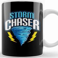 Baskı Dükkanı Storm Chaser Tornado Hurricane Thunderstorms Kupa