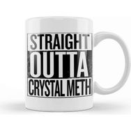 Baskı Dükkanı Straight Outta Crystal Meth Breaking Bad Kupa