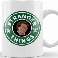 Baskı Dükkanı Stranger Things Barb Coffee Kupa