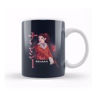 Baskı Dükkanı Stranger Things Nancy Wheeler Japanese Text Kupa