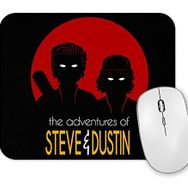 Baskı Dükkanı Stranger Things the Adventure of Steve Dustin Mouse Pad