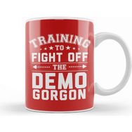 Baskı Dükkanı Stranger Things Training To Fight Off The Demogorgon Kupa