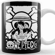 Baskı Dükkanı Straw Hat Peace One Piece Kupa