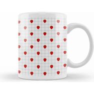 Baskı Dükkanı Strawberry Strawberries Retro Kupa