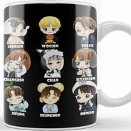 Baskı Dükkanı Stray Kids Chibi All Members Kupa