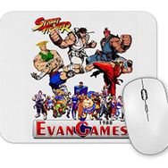 Baskı Dükkanı Street Fighter Evan Games 1988 Mouse Pad