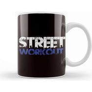Baskı Dükkanı Street Workout Calisthenics Training Exercise Gym Fitness Kupa