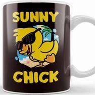 Baskı Dükkanı Sunny Chick Sun Sunset Sunbathing Beach Tan Island Traveler Kupa