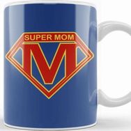 Baskı Dükkanı Supermom Süperanne 011 Kupa