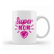 Baskı Dükkanı Supermom Süperanne 022 Beyaz Porselen Kupa Bardak
