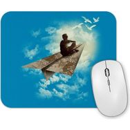 Baskı Dükkanı Surreal Dreams Paper Aeroplane Mouse Pad