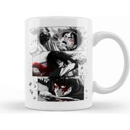 Baskı Dükkanı Survey Corps Shingeki No Kyojin Beyaz Porselen Kupa Bardak