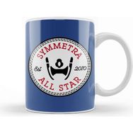Baskı Dükkanı Symmetra Overwatch All Star Converse Beyaz Porselen Kupa Bardak