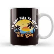 Baskı Dükkanı Tan Beach Island Vacation Ocean Traveler Sunset Sunrise Sun Kupa