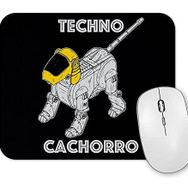 Baskı Dükkanı Techno Cachorro Mouse Pad