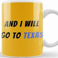 Baskı Dükkanı Texas Quote Kupa
