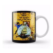 Baskı Dükkanı The Adventures Of Tintin The Secret Of The Unicorn Vintage Style Cover Kupa