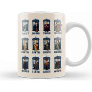 Baskı Dükkanı The Doctors The Eleventh Doctor Beyaz 330 ml Porselen Kupa Bardak