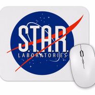 Baskı Dükkanı the Flash Star Labs Nasa Logo Mouse Pad