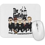 Baskı Dükkanı the Godfather İllüstrasyon Mouse Pad