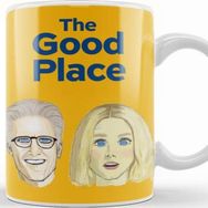 Baskı Dükkanı The Good Place 06 Beyaz 330 ml Porselen Kupa Bardak