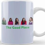 Baskı Dükkanı The Good Place Janets Beyaz 330 ml Porselen Kupa Bardak