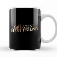 Baskı Dükkanı The Greatest Best Friend Beyaz 330 ml Porselen Kupa Bardak