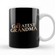 Baskı Dükkanı The Greatest Grandma Beyaz 330 ml Porselen Kupa Bardak