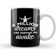 Baskı Dükkanı The Greatest Showman A Million Dreams Beyaz 330 ml Porselen Kupa Bardak