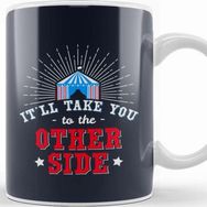 Baskı Dükkanı The Greatest Showman The Other Side Quote Big Top Beyaz 330 ml Porselen Kupa Bardak