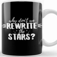 Baskı Dükkanı The Greatest Showman Why Don't We Rewrite The Stars Beyaz 330 ml Porselen Kupa Bardak