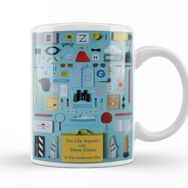 Baskı Dükkanı The Life Aquatic Porselen Beyaz Kupa Bardak