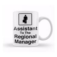 Baskı Dükkanı The Office Assistant To The Regional Manager 01 Porselen Beyaz Kupa Bardak